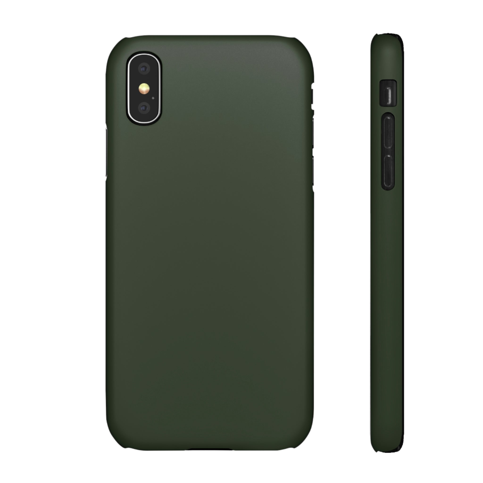 Kombu Green iPhone Case (Slim) iPhone X Matte Phone Case