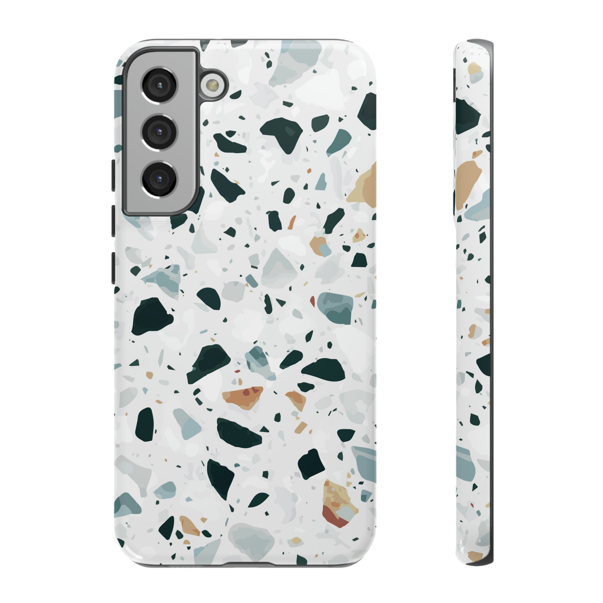 Italian Terrazzo Android Case (Protective) Samsung Galaxy S22 Plus Glossy Phone Case