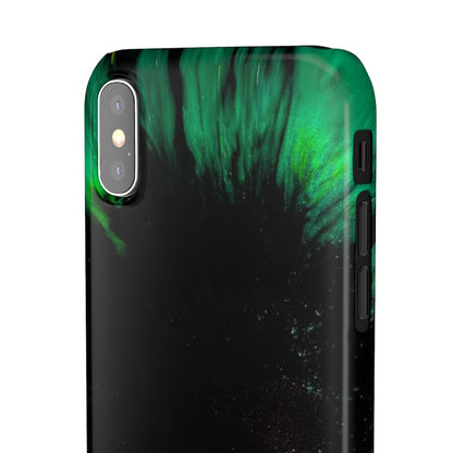 Northen Star Gaze Ink Art iPhone Case (Slim) Phone Case