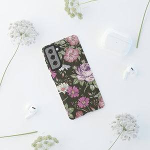 Purple Rose Vintage Flower Samsung Case (Protective) Phone Case