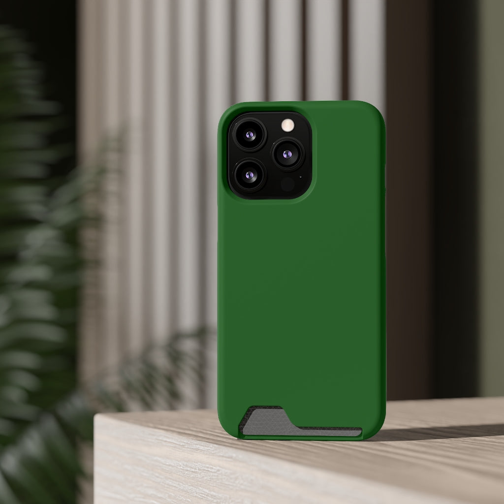 Dark Green iPhone Case (Card) Phone Case