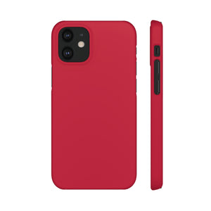 Cardinal Red iPhone Case (Slim) iPhone 12 Mini Matte Phone Case