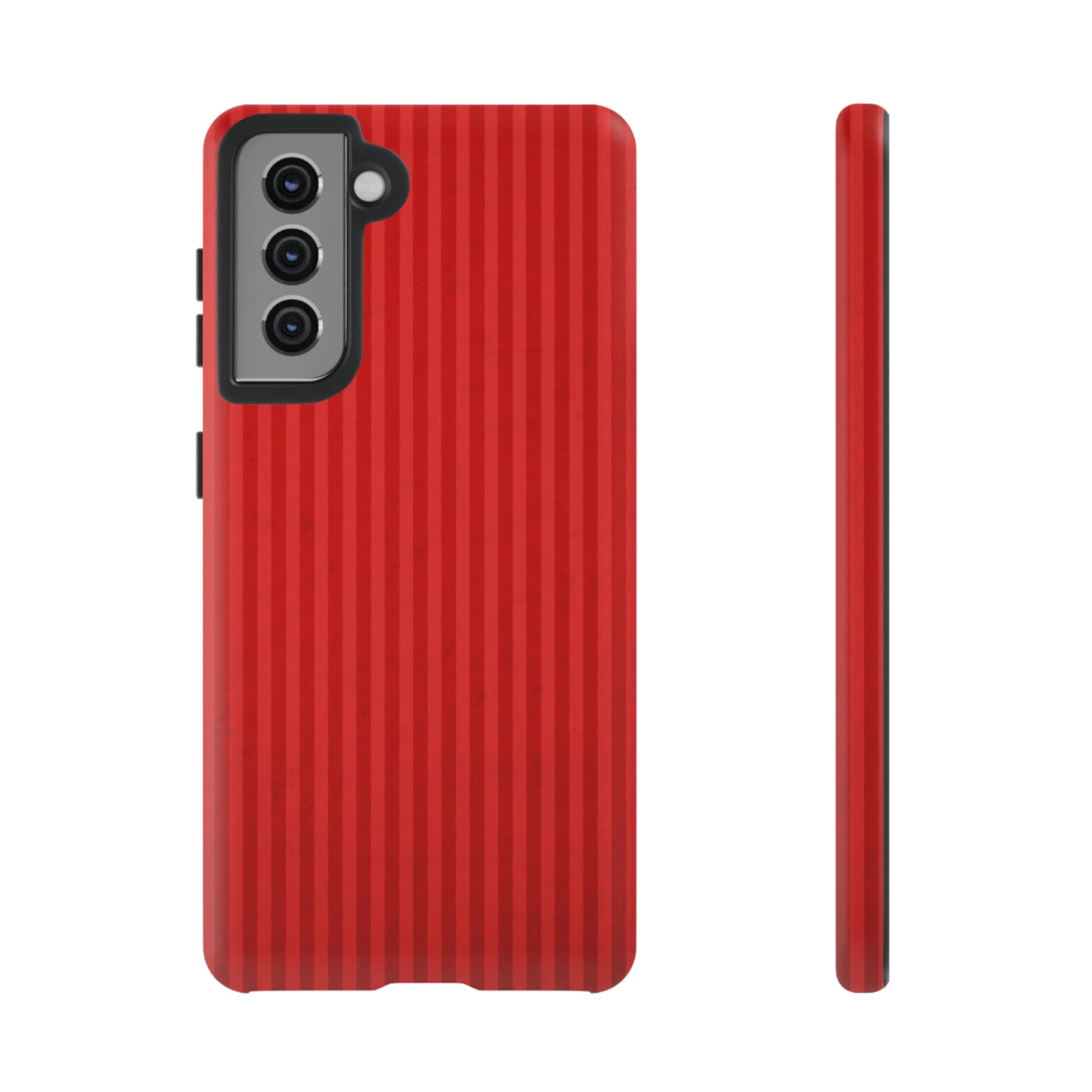 Red Stripes Android Case (Protective) Samsung Galaxy S21 Matte Phone Case