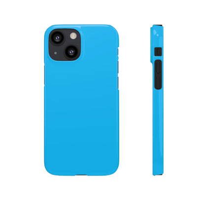 Deep Sky Blue iPhone Case (Slim) iPhone 13 Mini Glossy Phone Case