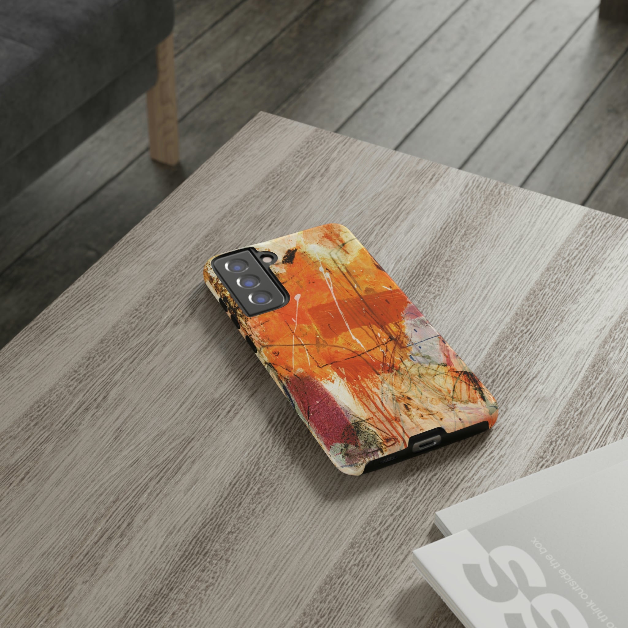 Abstract Orange Art Android Case (Protective) Phone Case