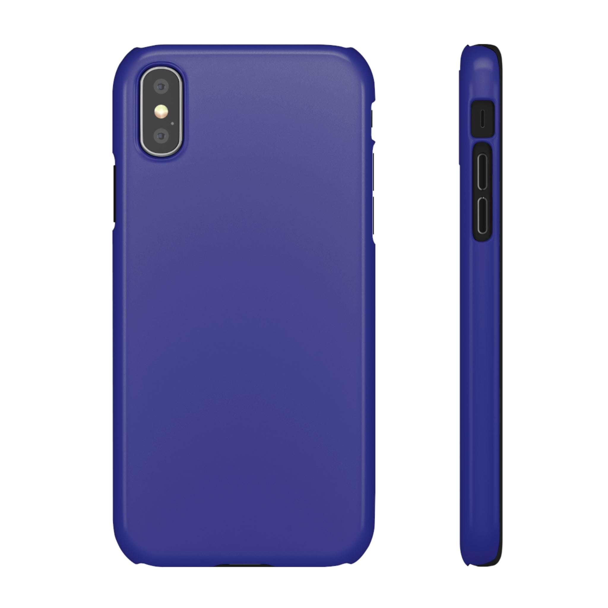 Cosmic Cobalt Blue iPhone Case (Slim) iPhone XS Glossy Phone Case