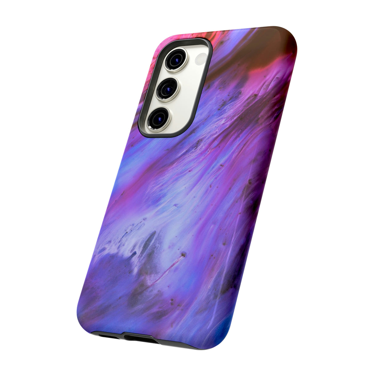 Purple Cosmos Ink Art Android Case (Protective) Phone Case