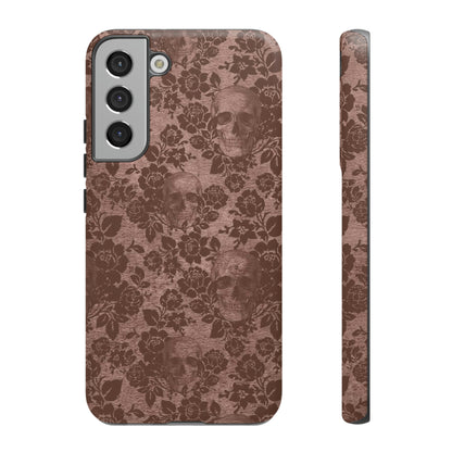 Firegrunge Gothic Flower Samsung Case (Protective) Samsung Galaxy S22 Plus Matte Phone Case