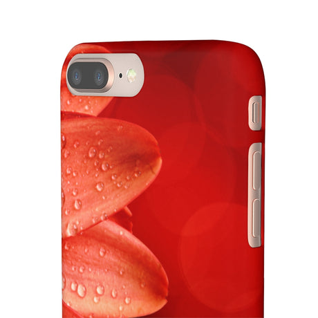 Red Spring Flower Samsung/iPhone (Slim) iPhone 8 Plus Matte Phone Case