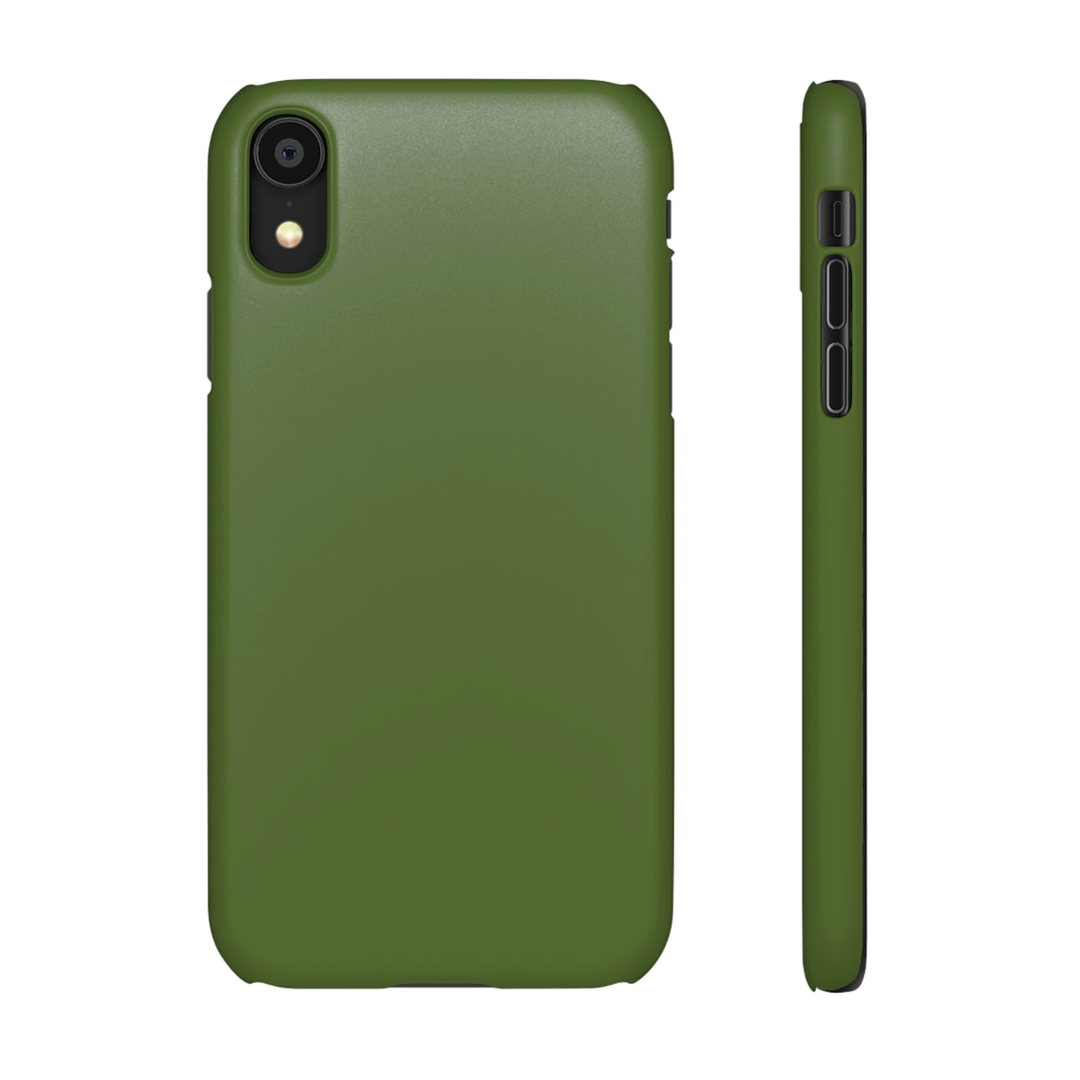 Dark Olive Green iPhone Case (Slim) iPhone XR Matte Phone Case