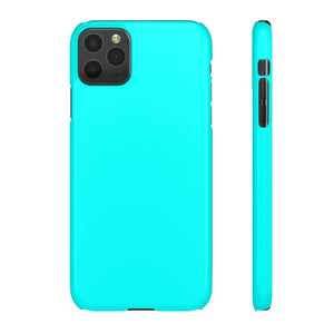 Aqua Blue iPhone Case (Slim) iPhone 11 Pro Max Glossy Phone Case