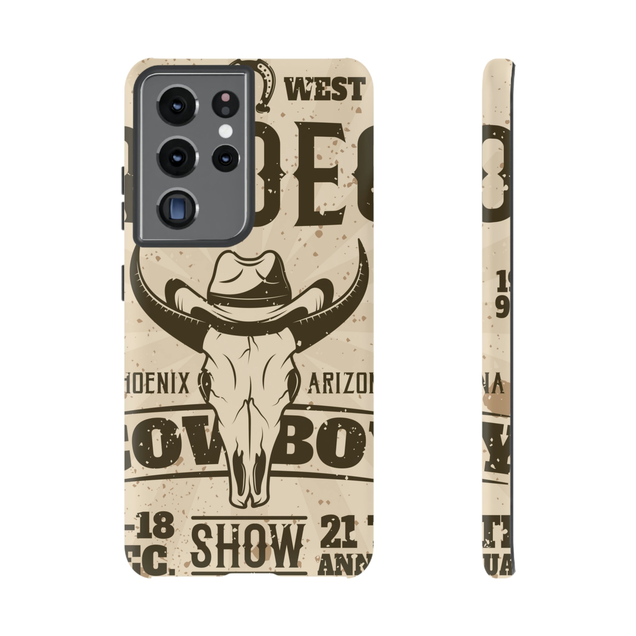 Rodeo Poster Android Case (Protective) Samsung Galaxy S21 Ultra Matte Phone Case