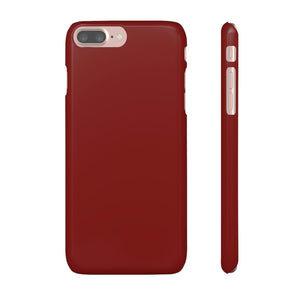 Falu Red iPhone Case (Slim) iPhone 7 Plus Glossy Phone Case