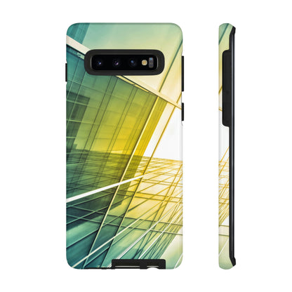 City Lines Android Case (Protective) Samsung Galaxy S10 Glossy Phone Case