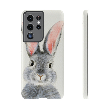 Fluffy Rabbit Android Case (Protective) Samsung Galaxy S21 Ultra Glossy Phone Case