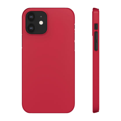 Cardinal Red iPhone Case (Slim) iPhone 12 Glossy Phone Case