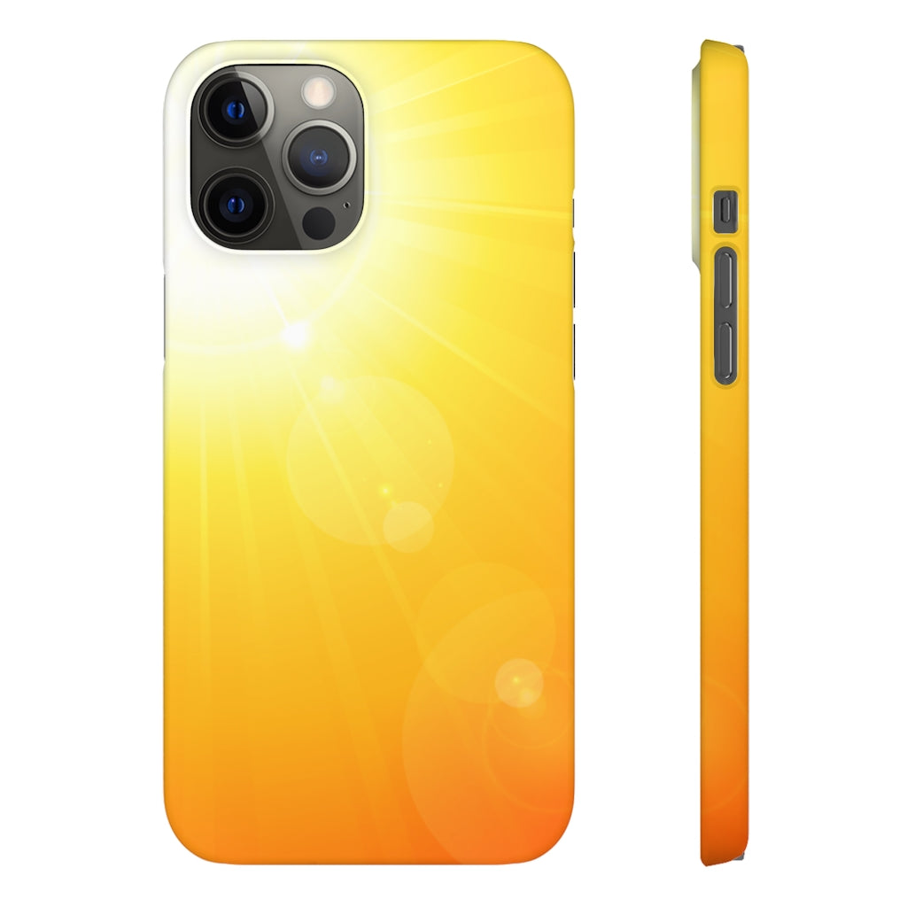 Bright Summer Sun Samsung/iPhone (Slim) Phone Case