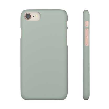 Ash Grey iPhone Case (Slim) iPhone 8 Matte Phone Case