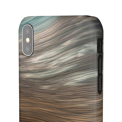 Silver Ink Art iPhone Case (Slim) Phone Case