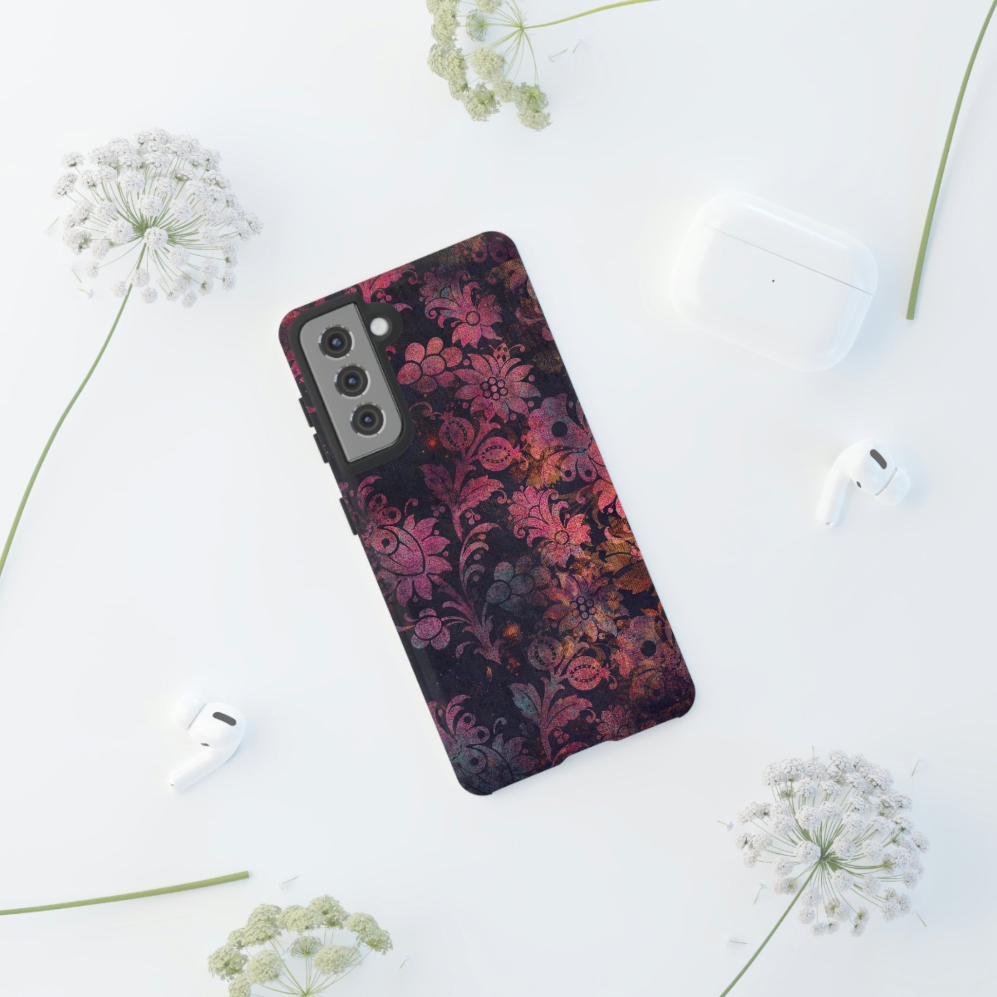 Grungepa Gothic Flower Samsung Case (Protective) Phone Case