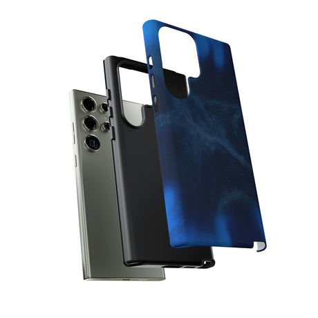 Blue Space Ink Art Android Case (Protective) Phone Case