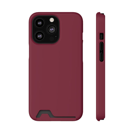 Claret iPhone Case (Card) iPhone 13 Pro Matte Without gift packaging Phone Case