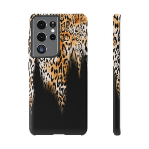 Leopard Print Android Case (Protective) Samsung Galaxy S21 Ultra Matte Phone Case