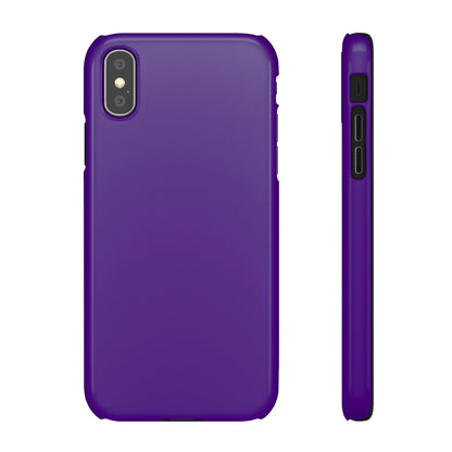 Indigo iPhone Case (Slim) iPhone XS Glossy Phone Case