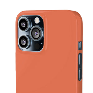 Burnt Sienna iPhone Case (Slim) Phone Case