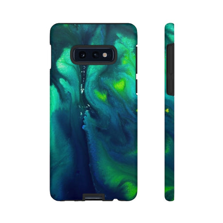 Northen Light Ink Art Android Case (Protective) Samsung Galaxy S10E Matte Phone Case