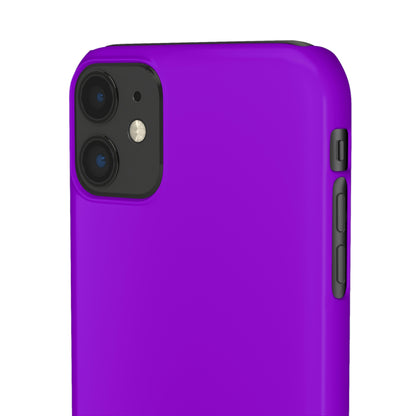 Dark Violet iPhone Case (Slim) Phone Case