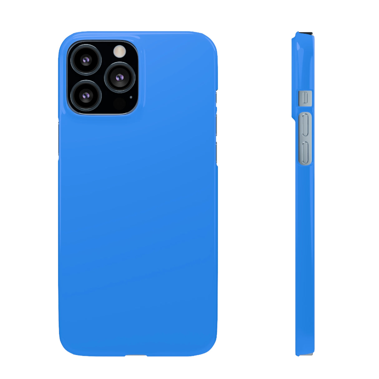 Dodger Blue iPhone Case (Slim) iPhone 13 Pro Max Glossy Phone Case