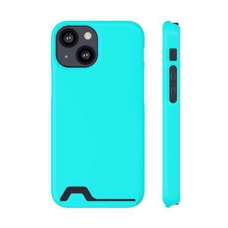 Cyan iPhone Case (Card) iPhone 13 Mini Glossy Without gift packaging Phone Case