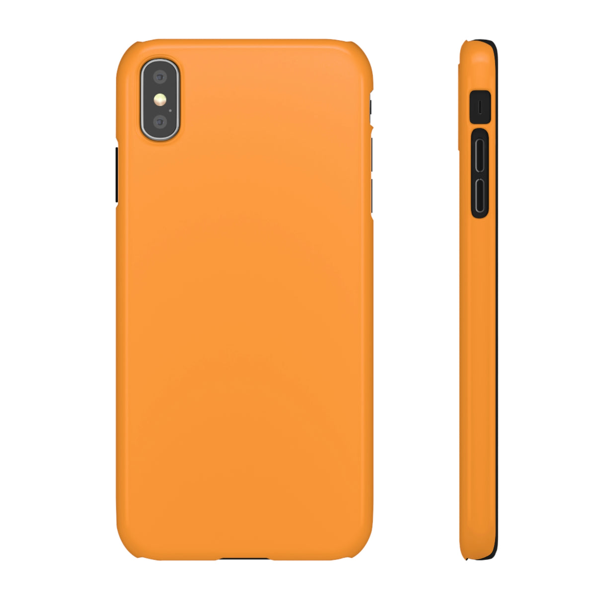 Deep Saffron iPhone Case (Slim) iPhone XS MAX Glossy Phone Case