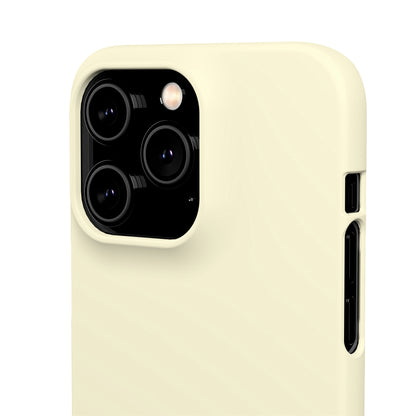 Cornsilk White iPhone Case (Slim) Phone Case