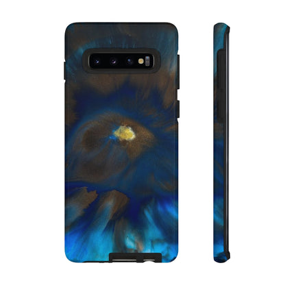 Space Galaxy Ink Art Android Case (Protective) Samsung Galaxy S10 Glossy Phone Case