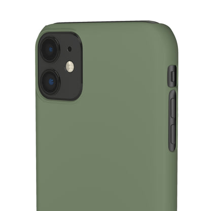 Camouflage Green iPhone Case (Slim) Phone Case