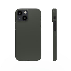 Black Olive iPhone Case (Slim) iPhone 13 Mini Matte Phone Case