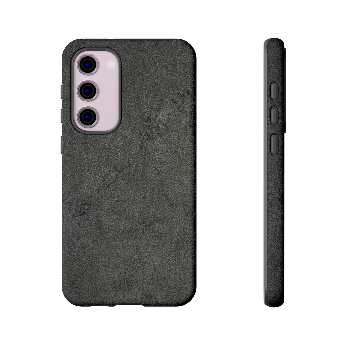 Steel Grey Granite Android Case (Protective) Samsung Galaxy S23 Plus Matte Phone Case