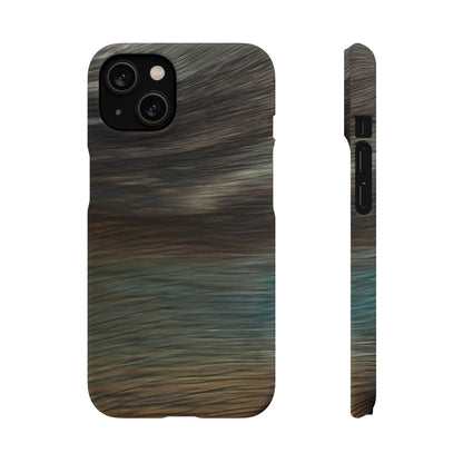 Brush Strokes Ink Art iPhone Case (Slim) iPhone 14 Matte Phone Case