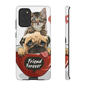 Pug n Kitten Android Case (Protective) Samsung Galaxy S20+ Matte Phone Case