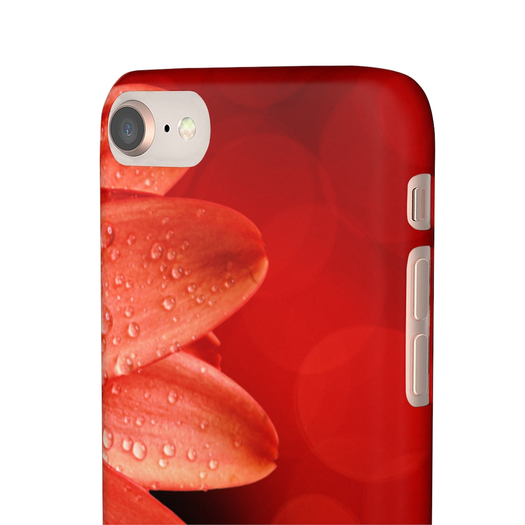 Red Spring Flower Samsung/iPhone (Slim) iPhone 8 Matte Phone Case