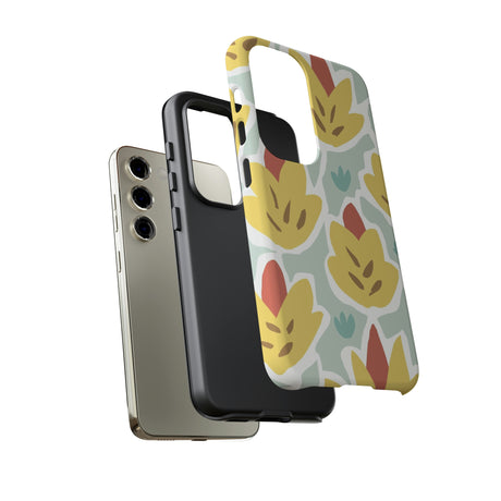 Summer Yellow Happy Flower Samsung Case (Protective) Phone Case