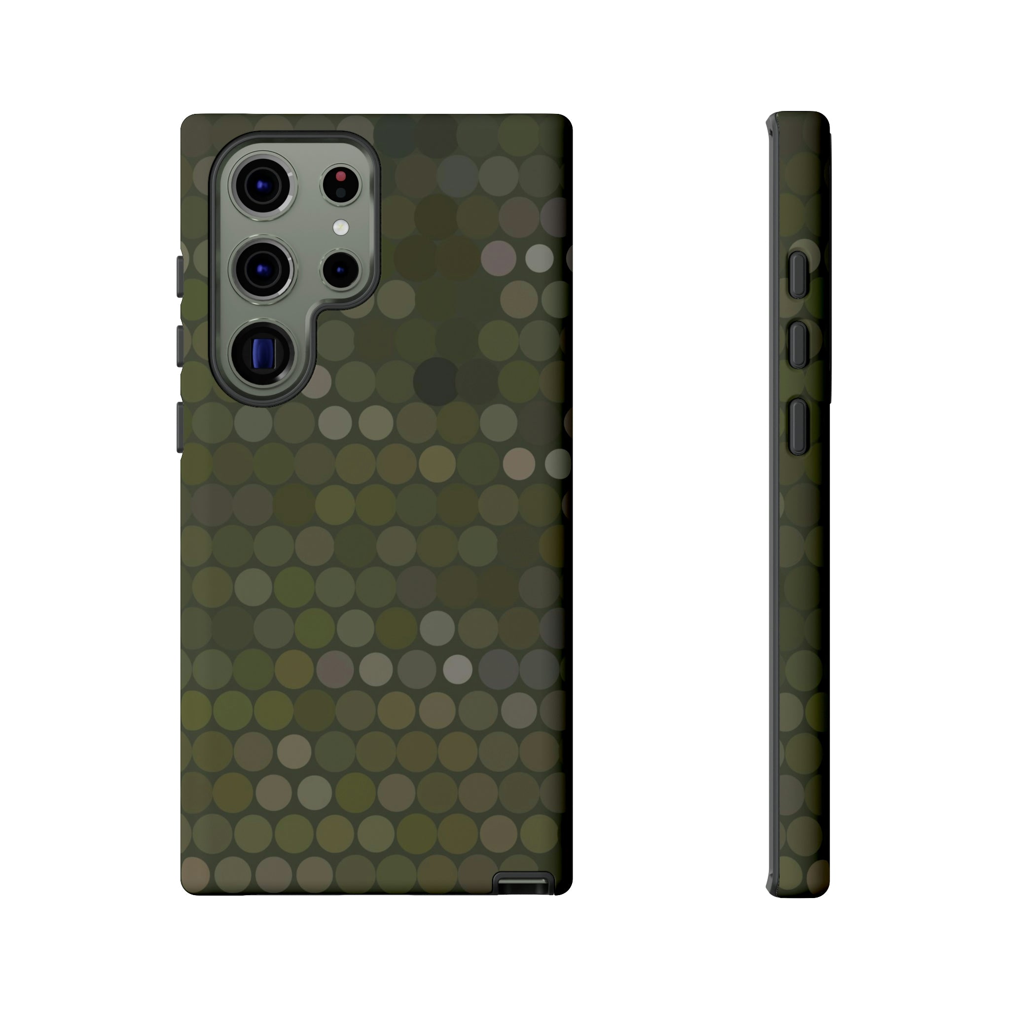 Military Dot Camo Phone case Samsung Galaxy S23 Ultra Matte Phone Case