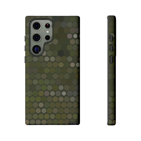 Military Dot Camo Phone case Samsung Galaxy S23 Ultra Matte Phone Case