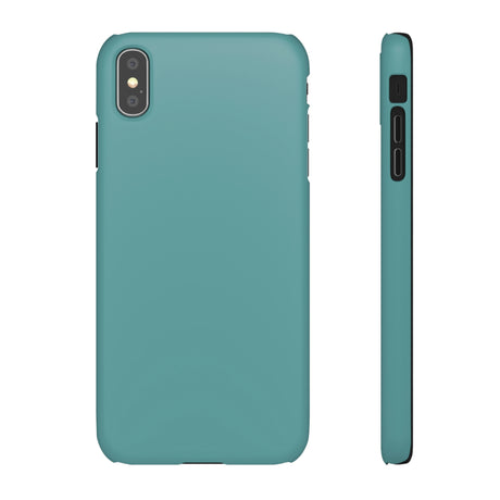 Cadet Blue iPhone Case (Slim) iPhone XS MAX Matte Phone Case