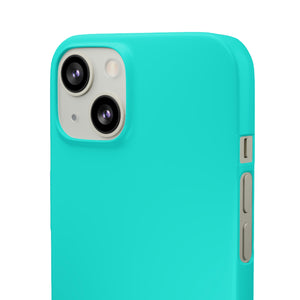 Bright Turquoise iPhone Case (Slim) Phone Case