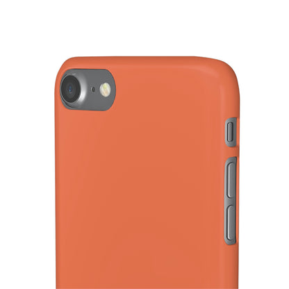 Burnt Sienna iPhone Case (Slim) Phone Case