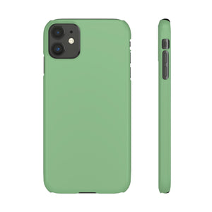 Dark Sea Green iPhone Case (Slim) iPhone 11 Glossy Phone Case