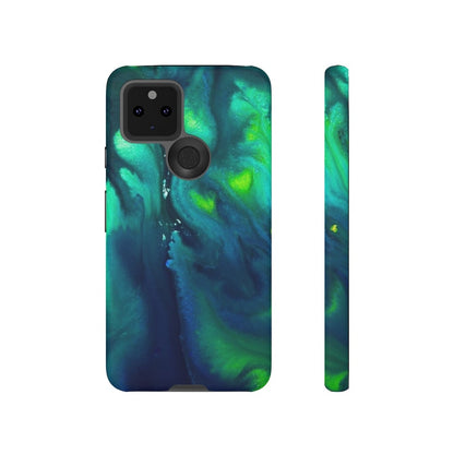 Northen Light Ink Art Android Case (Protective) Google Pixel 5 Matte Phone Case